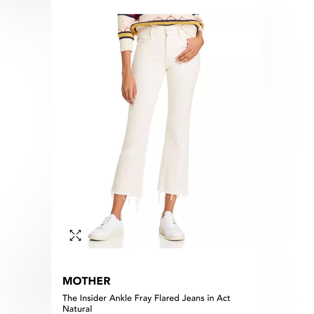 Mother Insider Ankle Fray